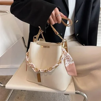 Женская сумка-тоут Four Seasons Универсальная Премиум-класса и популярная, Популярная среди Небольших групп Населения, Универсальная и модная сумка-ведро Ins