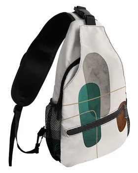 Сумки на грудь, выполненные гуашью, абстрактное искусство, женские мужские водонепроницаемые сумки-мессенджеры, женская спортивная сумка через плечо для путешествий