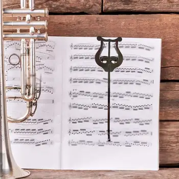 Труба Марширующая Лира Зажим на Подставке для Нот Портативный для Инструментов Марширующий Оркестр BB Кларнеты Пюпитр Французская труба